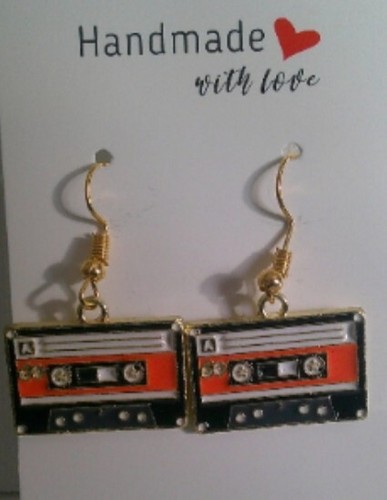 Funky retro cassette tape - funky,