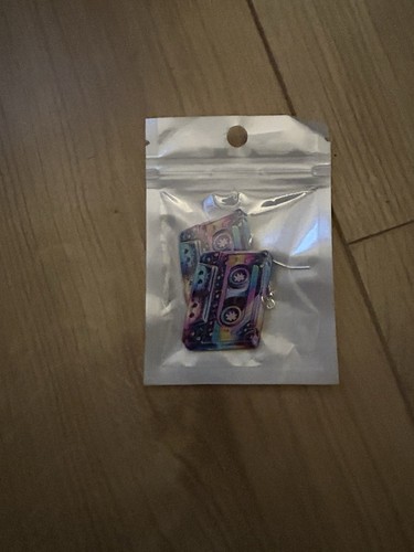 Cassette tape earrings - tape,