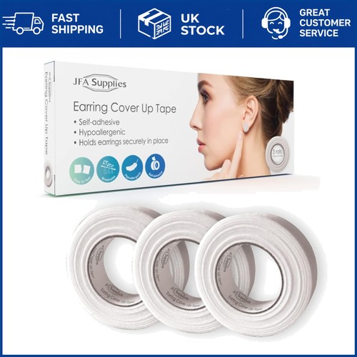Self adhesive earring tape - earring,