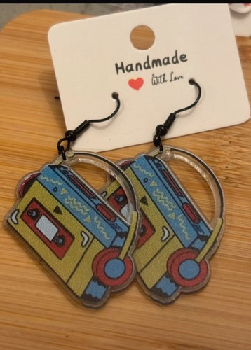 Handmade multicolour cassette - multicolour,