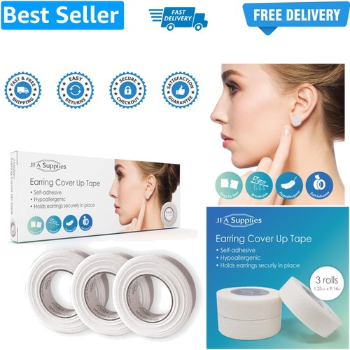 Microporous earring cover - cover, up