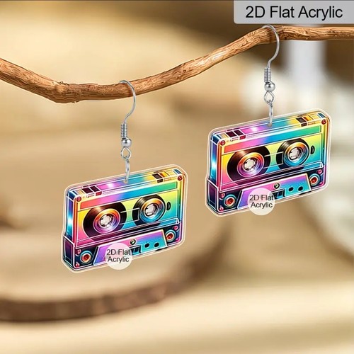 Retro cassette tape drop - retro,
